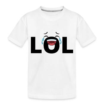 lol - T-shirt bio Premium Enfant - blanc - Devant