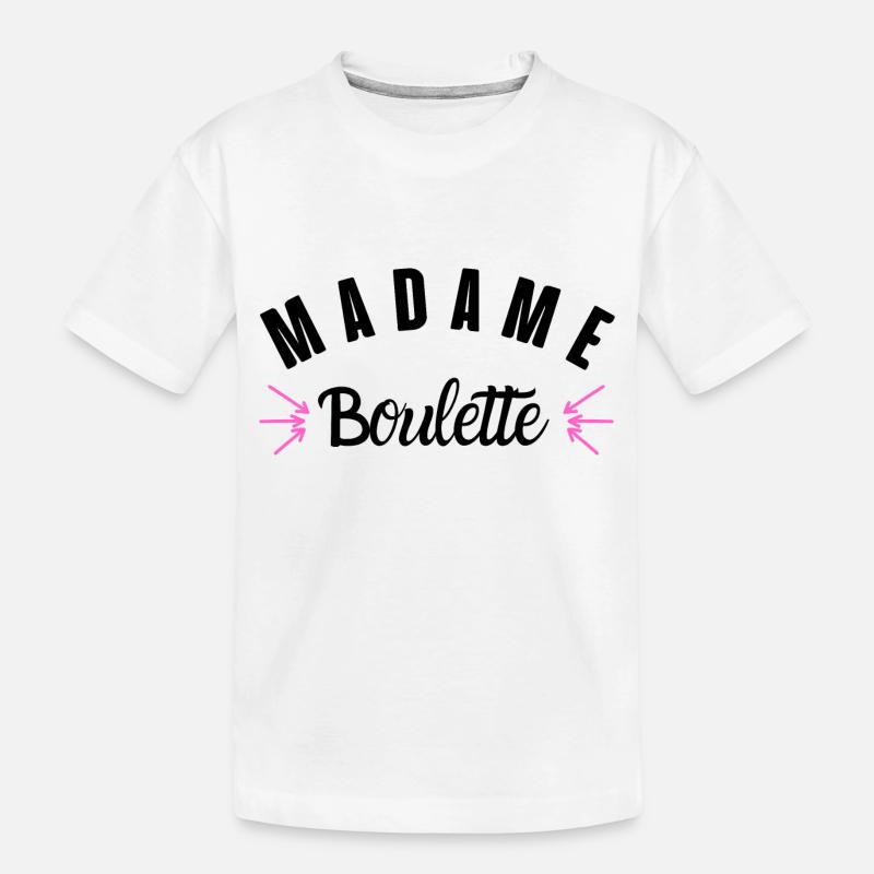 madame boulette - T-shirt bio Premium Enfant - blanc