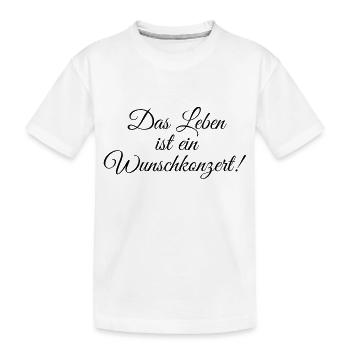 Wunschkonzert - Kinder Premium Bio T-Shirt - Weiß - Vorne