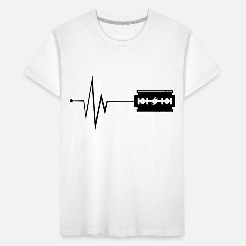 Razor blade pulse Kids' Premium Organic T-Shirt