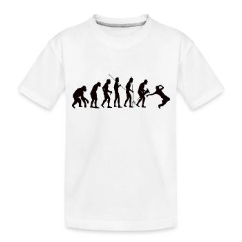Dancer Breakdancer Breakdance Dancing Dance Sport - Kids' Premium Organic T-Shirt - white - Front