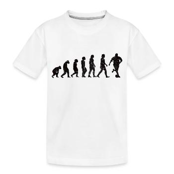 Football coach Footballer Football Footballer - Kids' Premium Organic T-Shirt - white - Front