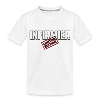 Infirmier - T-shirt bio Premium Enfant - blanc - Devant