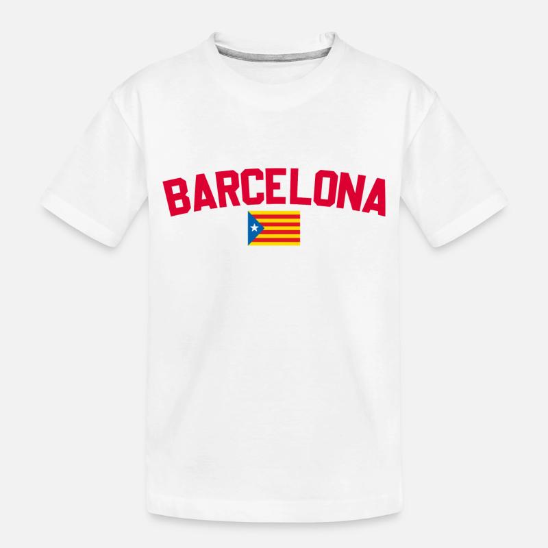 Barcelone - T-shirt bio Premium Enfant - blanc