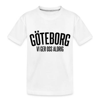 Göteborg Nous n’abandonnons jamais - T-shirt bio Premium Enfant - blanc - Devant