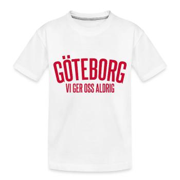 Göteborg Nous n’abandonnons jamais - T-shirt bio Premium Enfant - blanc - Devant