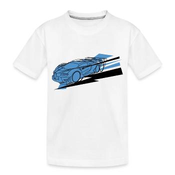 Poussette Buga illimitée - T-shirt bio Premium Enfant - blanc - Devant
