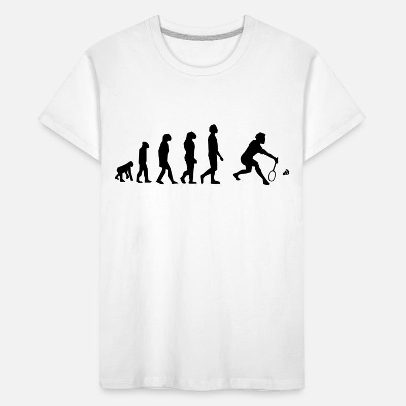 badminton évolution T-shirt bio Premium Enfant