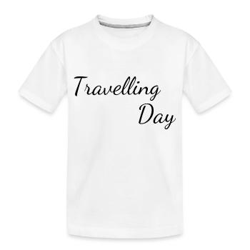 Travelling day - T-shirt bio Premium Enfant - blanc - Devant