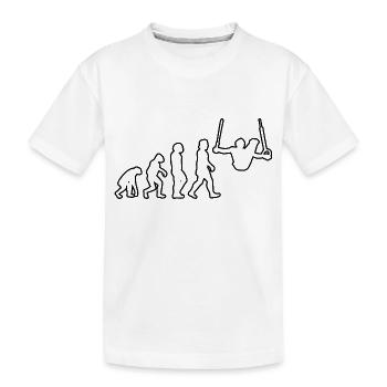 Gymnastics Gymnastics Gymnastics Club Floor Gymnastics Gymnasts - Kids' Premium Organic T-Shirt - white - Front