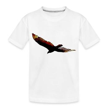 aigle - T-shirt bio Premium Enfant - blanc - Devant