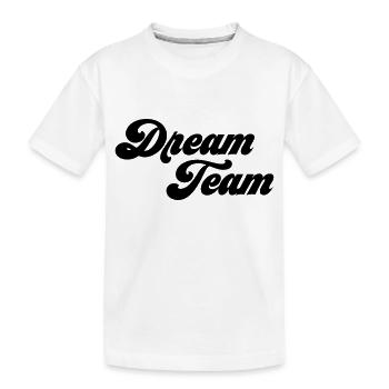 Équipe de rêve - T-shirt bio Premium Enfant - blanc - Devant