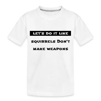carpenter hoodies and sweatshirts chainsaw cutter - Kinder Premium Bio T-Shirt - Weiß - Vorne