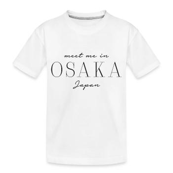 Rencontrez-moi à Osaka - T-shirt bio Premium Enfant - blanc - Devant