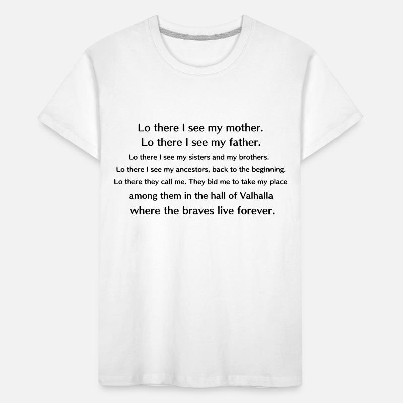 Lo there (Valhalla calling) T-shirt bio Premium Enfant