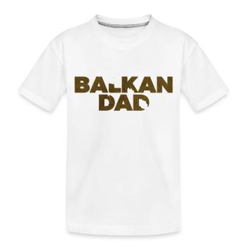 Balkans Bosnie Serbie Croatie Yougoslavie Macédoine - T-shirt bio Premium Enfant - blanc - Devant