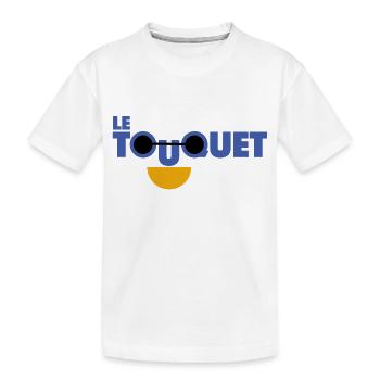 Le Touquet - Sunglasses - Kids' Premium Organic T-Shirt - white - Front