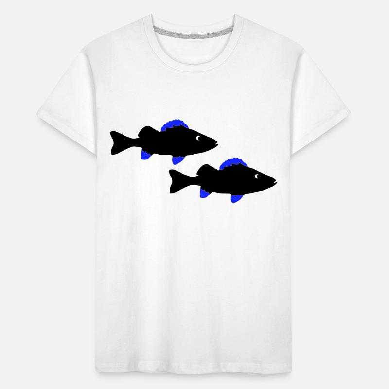 Perch Fish Kids' Premium Organic T-Shirt