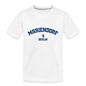 Mariendorf - Berlin - Deutschland - German - Kinder Premium Bio T-Shirt - Weiß - Vorne
