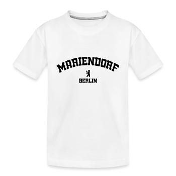Mariendorf - Berlin - Deutschland - German - Kinder Premium Bio T-Shirt - Weiß - Vorne
