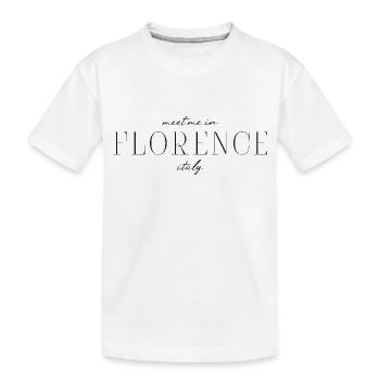 J’adore Florence - T-shirt bio Premium Enfant - blanc - Devant