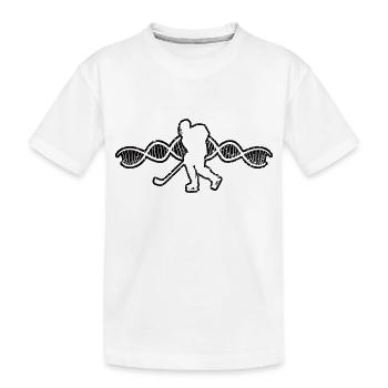 Hockey sur glace Joueur de hockey sur glace Fan de hockey sur glace Équipe de hockey sur glace - T-shirt bio Premium Enfant - blanc - Devant