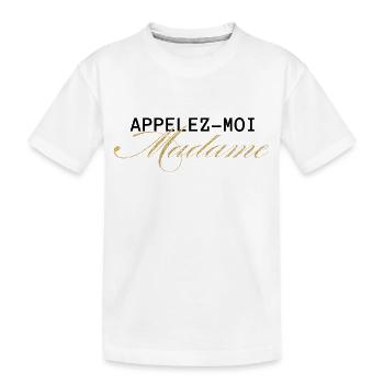 Nennen Sie mich Mrs. Gold - Zukünftige Braut - Kinder Premium Bio T-Shirt - Weiß - Vorne