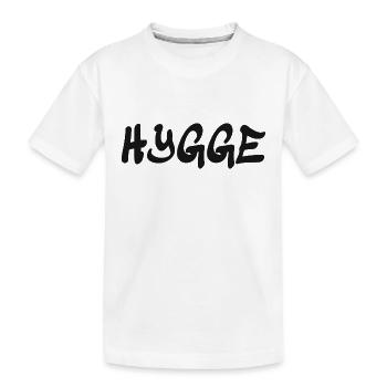Hygge - Tradition danoise - Attitude face à la vie - Nice - T-shirt bio Premium Enfant - blanc - Devant