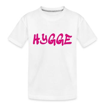 Hygge - Tradition danoise - Attitude face à la vie - Nice - T-shirt bio Premium Enfant - blanc - Devant