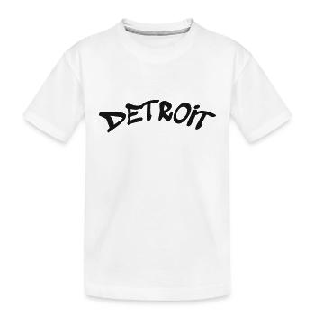 Détroit - Michigan - États-Unis - Amérique - T-shirt bio Premium Enfant - blanc - Devant