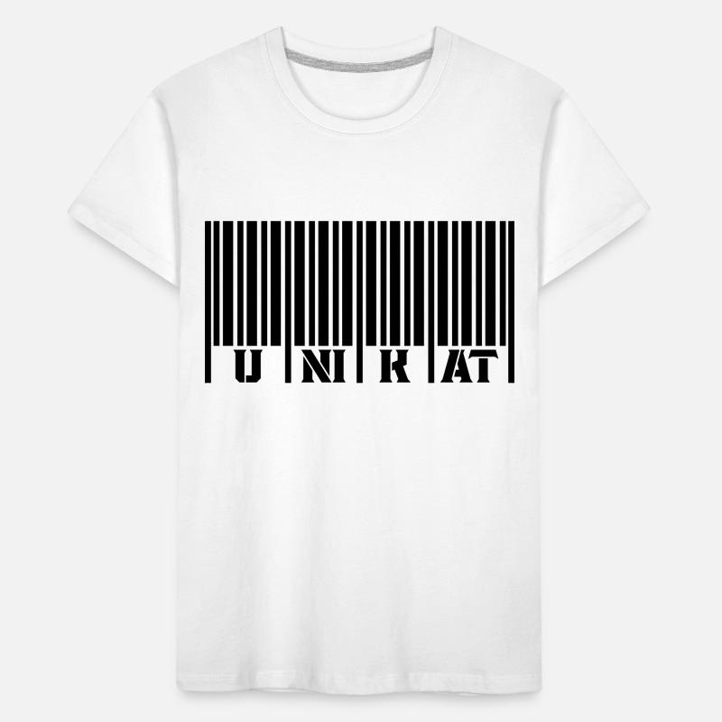 Code-barres unique T-shirt bio Premium Enfant