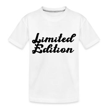limited edition - Kinder Premium Bio T-Shirt - Weiß - Vorne