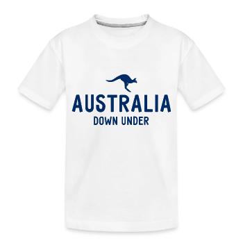 Australie - Australie - Australie - Kangourou - T-shirt bio Premium Enfant - blanc - Devant