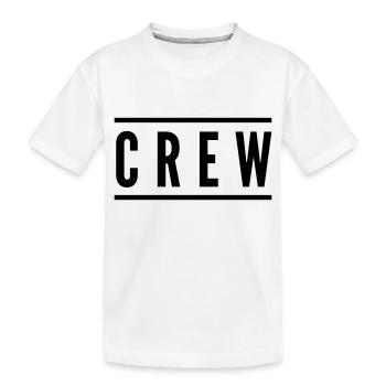 équipage - T-shirt bio Premium Enfant - blanc - Devant