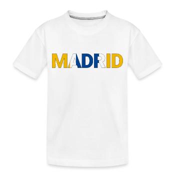 Madrid - T-shirt bio Premium Enfant - blanc - Devant