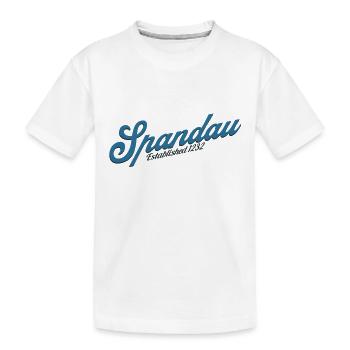 Spandau Berlin Bezirk Deutschland - Kinder Premium Bio T-Shirt - Weiß - Vorne