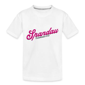 Spandau Berlin Bezirk Deutschland - Kinder Premium Bio T-Shirt - Weiß - Vorne