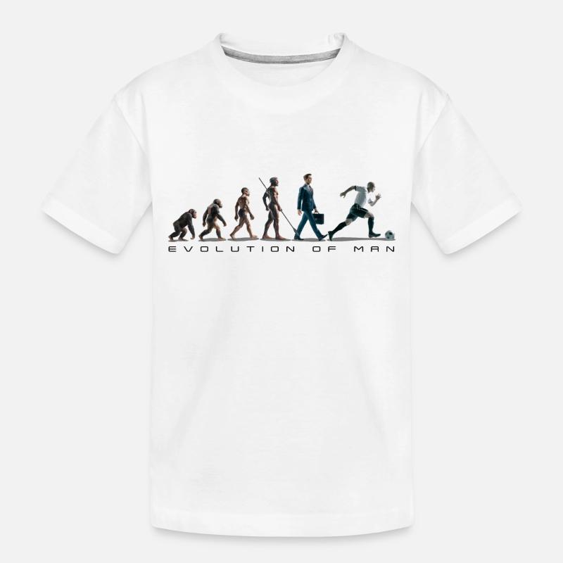 Evolution Football Artboard 1 Exemplaire - T-shirt bio Premium Enfant - blanc