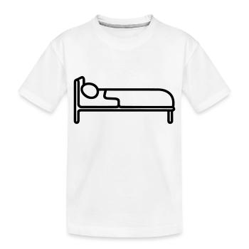 lit - T-shirt bio Premium Enfant - blanc - Devant