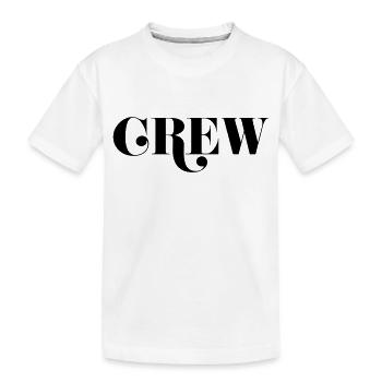 Équipage - T-shirt bio Premium Enfant - blanc - Devant