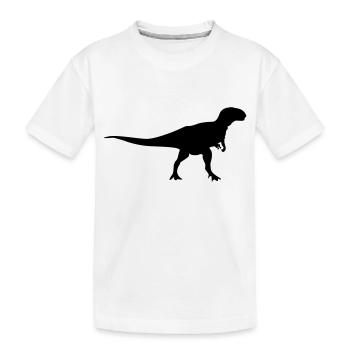 dinosaure - T-shirt bio Premium Enfant - blanc - Devant