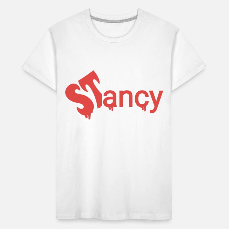 Stancy roter text Halloween Kinder Premium Bio T-Shirt