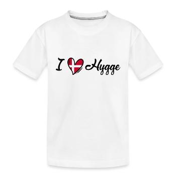 J’aime Hygge - Danemark - Lifestyle - Dänemark - T-shirt bio Premium Enfant - blanc - Devant