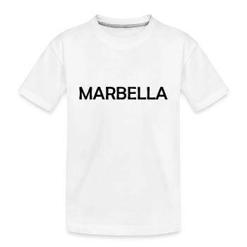 Marbella España Espagne Espagnol - T-shirt bio Premium Enfant - blanc - Devant