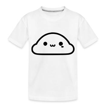 Nuage mignon - T-shirt bio Premium Enfant - blanc - Devant