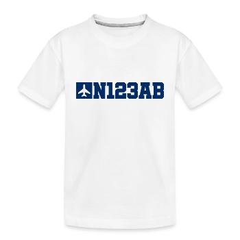 Aviation sur mesure - Avion - Vol - Pilote - T-shirt bio Premium Enfant - blanc - Devant
