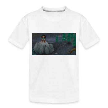 Ronja1 - Kids' Premium Organic T-Shirt - white - Front