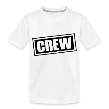 équipage - T-shirt bio Premium Enfant - blanc - Devant