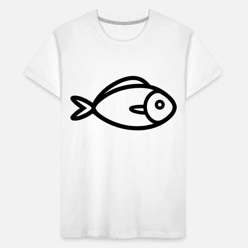 Poisson T-shirt bio Premium Enfant