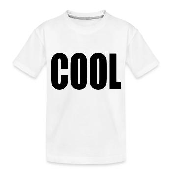Cool - T-shirt bio Premium Enfant - blanc - Devant